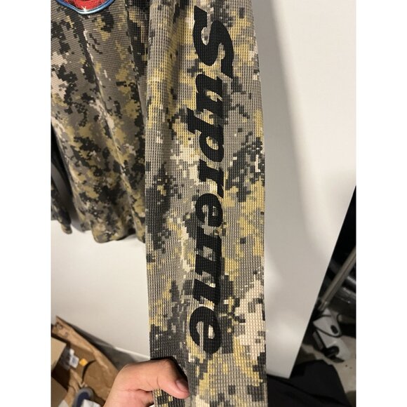 Supreme Dickies Thermal Shirt (FW25) Digital Camo Size US XL New Fast Ship - Picture 4 of 5